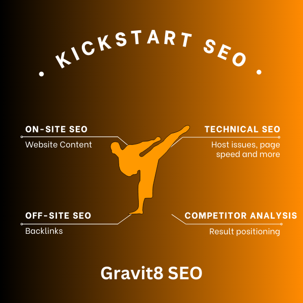 Gravit8 SEO Kickstart SEO product image