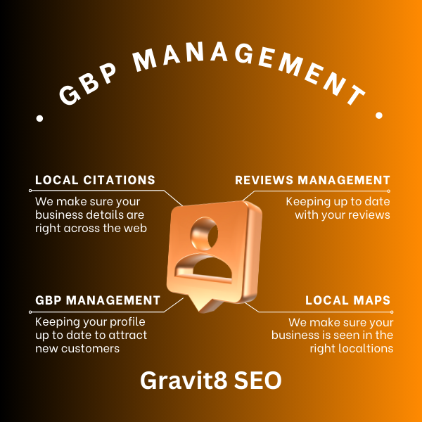 Gravit8 SEO GBP management service image